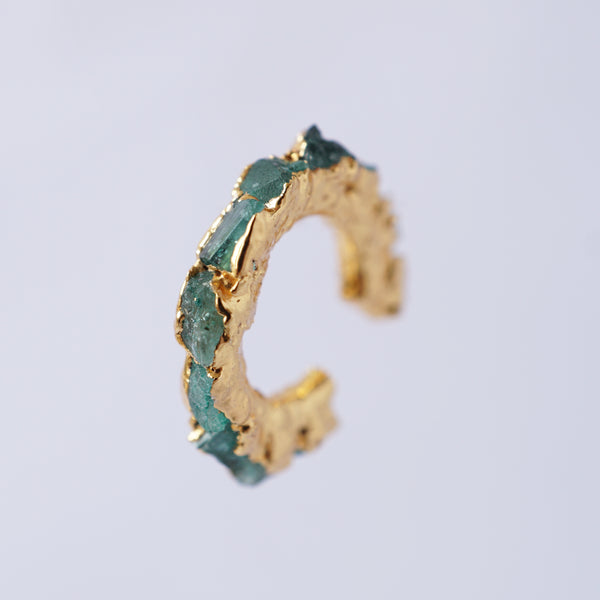 Ear Cuff Arena - Esmeraldas