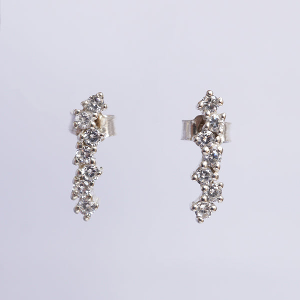 Aretes Serena -  Circonitas & Plata