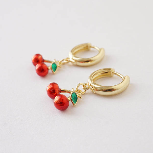 Aretes Cherry Baby - Frutas Encantadas