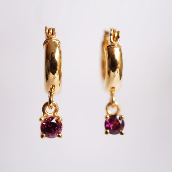 Aretes Creta - Plata 925 & Oro 24Kt